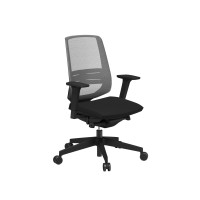 Profim LightUP 250SL M/Back B/Base P61PU SynSS A/Lumbar Black