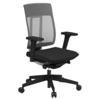 Profim Xenon Net 101SL M/Back SR16 B/Base Sync SS Black