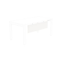 Switch Modesty panel 1300 x 280 (to desktop 1600mm wide) White Panel /White Frame