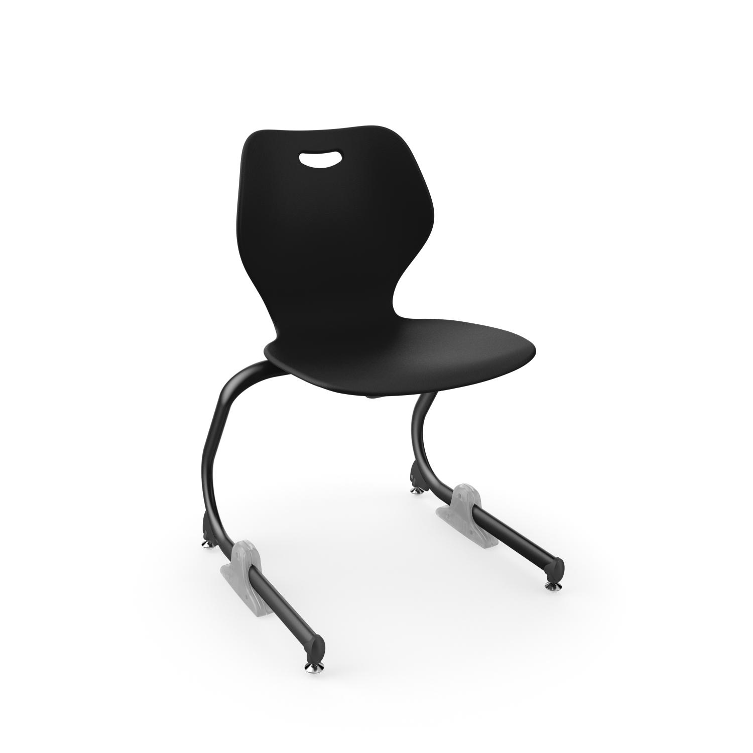 Intellect Wave Large Reverse Cantilever with Rocker Poly Black