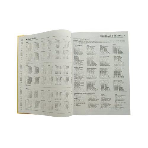 Academic Diary DPP A4 Yellow 2025-26