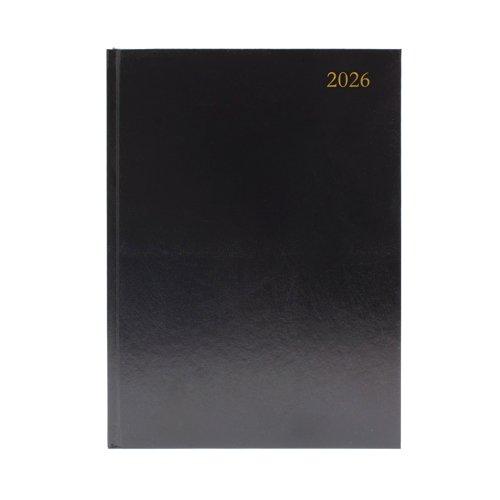 Desk Diary WTV A4 Black 2026