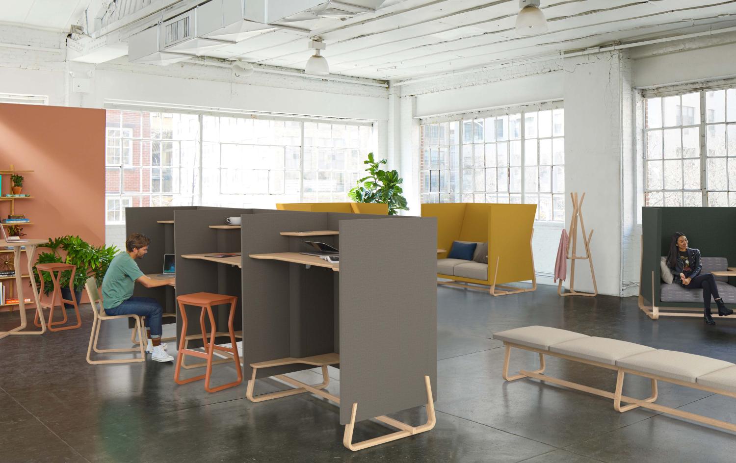 Theo Height Adjustable Booth