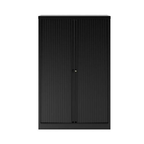 Bisley Essentials Two Door Tambour Unit Supplied Empty
1570mmHx1000mmWx470mmD Black
