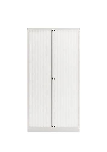 Bisley Essentials Two Door Tambour Unit Supplied Empty
1970mmHx1000mmWx470mmD White