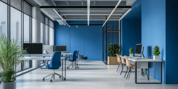 Work Blue Colour How Office Colours Affect Mood, Focus, and Productivity