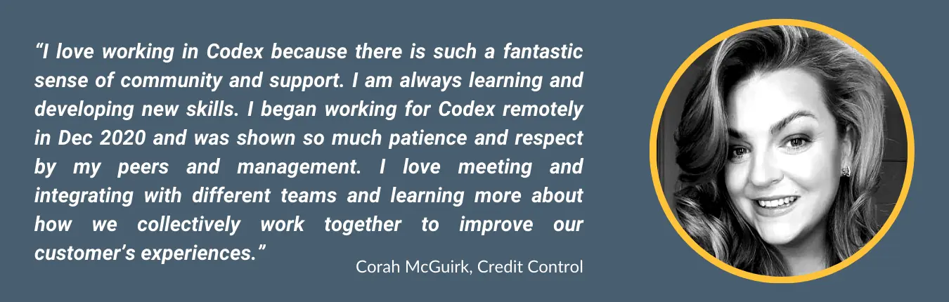 Corah McGuirk - Codex Credit Control