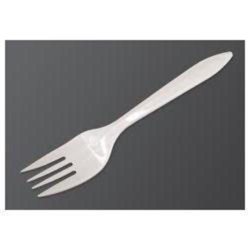 Plastic White Forks Pk 1000