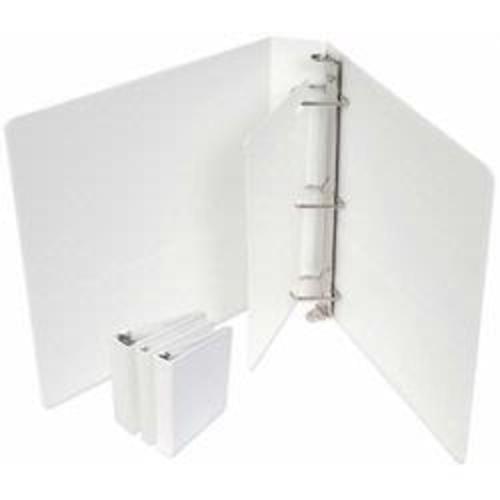 8.5x11 inch 3-Ring Binder White 3.5 inch spine (Price each)