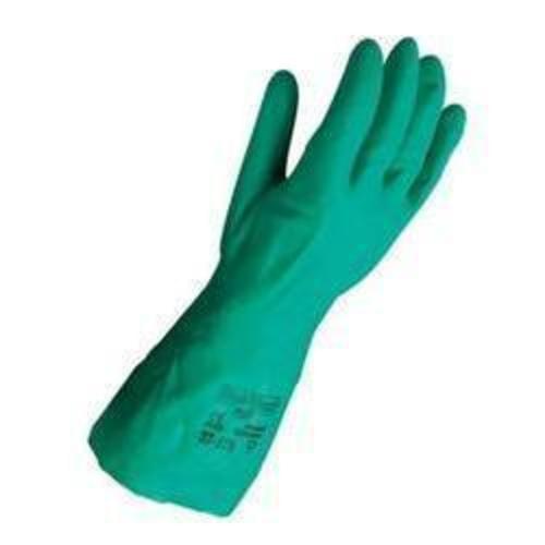 Ansell Green Solvex Nitrile Glove Size 9 Pk12 (A80-002278)