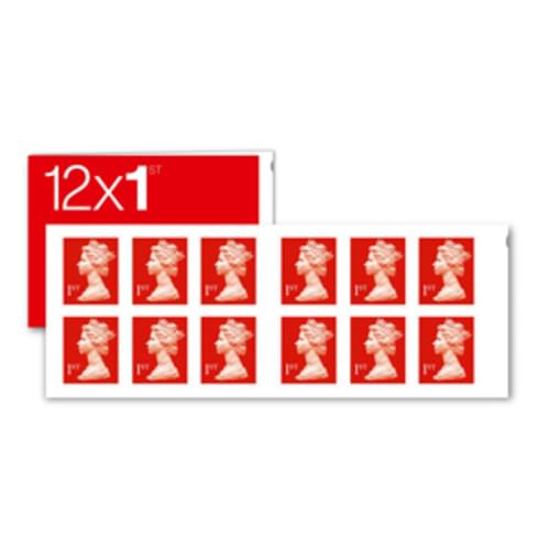 First Class Royal Mail Stamp Bk12