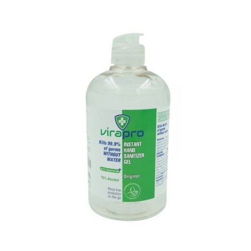 ViraPro 500ml Alcohol Gel Hand Sanitiser 70% Alc.