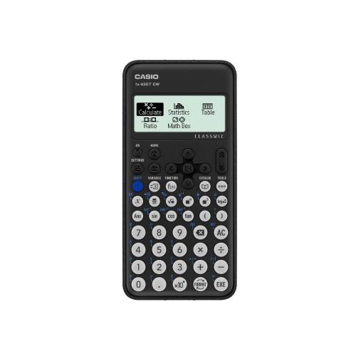 CASIO Scientific 290 Functions, 4 Tone High Definition Display,  Updated User Interface, Battery Powered, BLACK