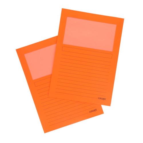 Concept Pkt.10 A4 Plastic Free Window Folders