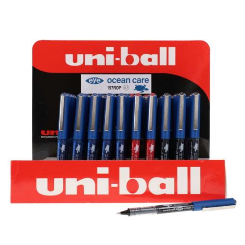 Uni Ball 0.7 Mm Expositor Rollerball Pen - 3 Asst Cdu
