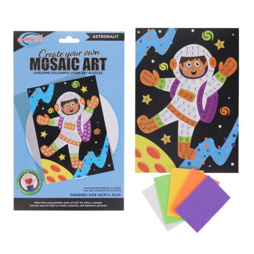 Crafty Bitz Create Your Own Mosaic Art - Astronaut