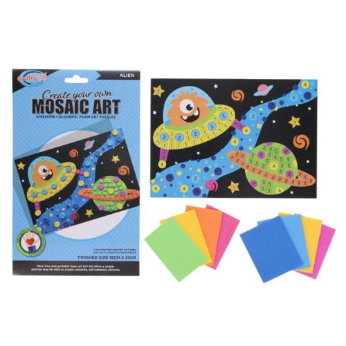 Crafty Bitz Create Your Own Mosaic Art - Alien
