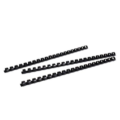 Concept Box 100 12Mm A4 Black Binding Comb Cdu