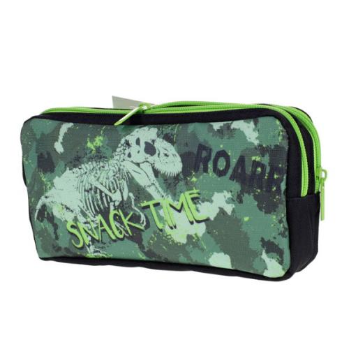 Emotionery 2 Pocket Pencil Case - Dino Snack Time