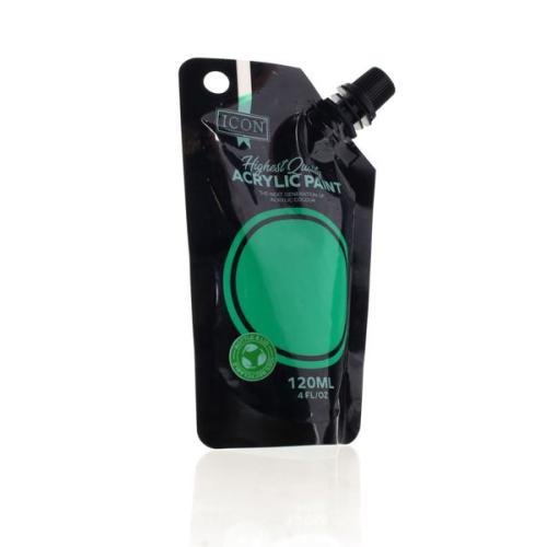 Icon 120Ml Acrylic Paint - Emerald Green