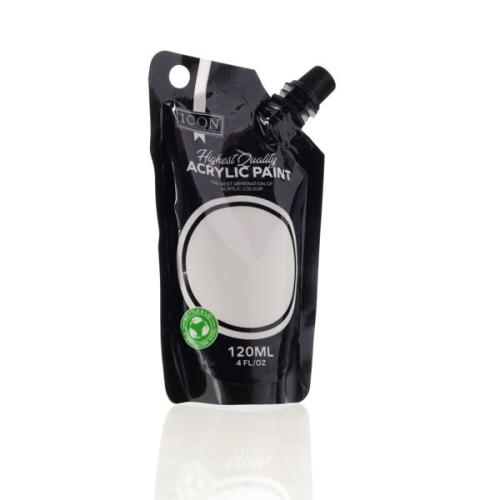 Icon 120Ml Acrylic Paint - Titanium White