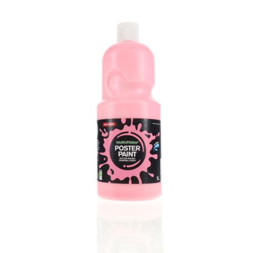 World Of Colour 1Ltr Poster Paint - Pink