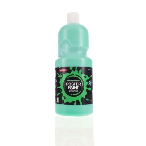 World Of Colour 1Ltr Poster Paint - Emerald Green