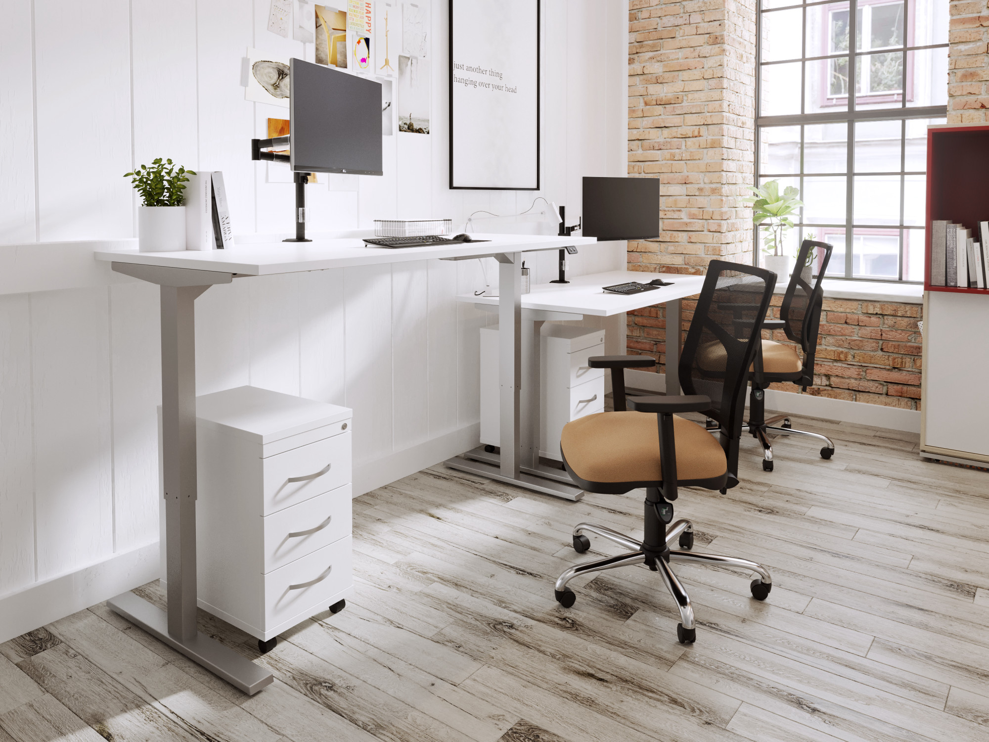 Zoom Sit Stand Desk
