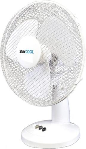 Lloytron 16'' Desk Fan, White