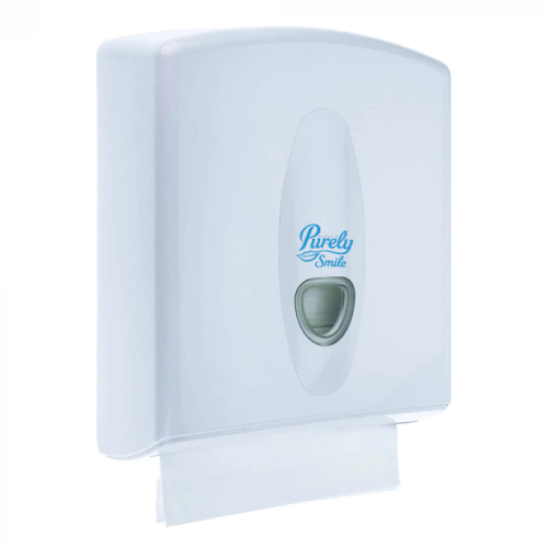 Purely Smile Hand Towel Dispenser White