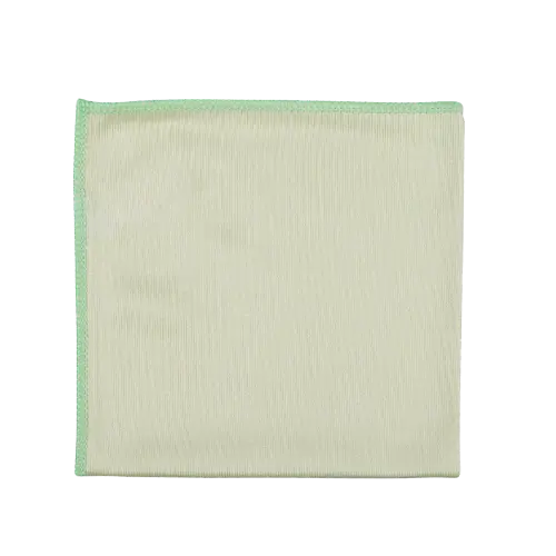 Purely Smile Microfibre Glass Cloth Green Smooth x 1