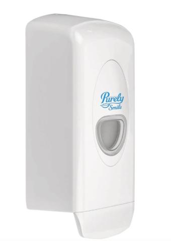 Purely Smile Manual Cartridge Sanitiser Dispenser White