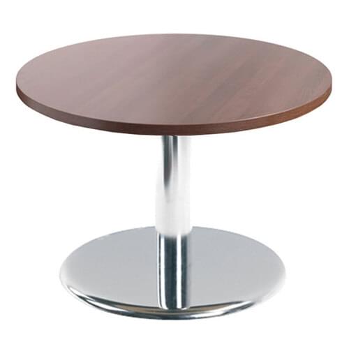 Coffee Table Circular 800mm Diameter 25mm MFC Walnut