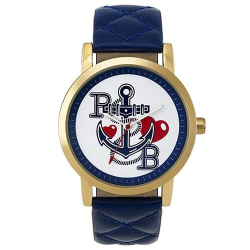 Paul's Boutique Women's Quartz Watch with White Dial Analogue Display