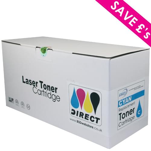 DIRECT HP Laserjet Toner Cartridge CB541A (No 125A) Compatible Cyan