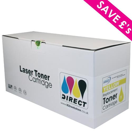 DIRECT HP Laserjet Toner Cartridge CC532A (No 304A) Compatible Yellow