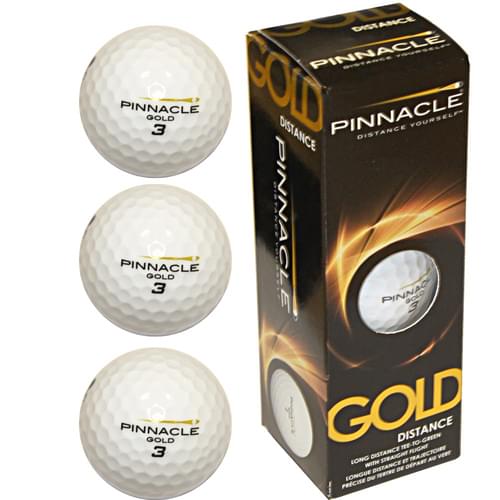 Pinnacle Gold Distance Golf Balls Pack 3