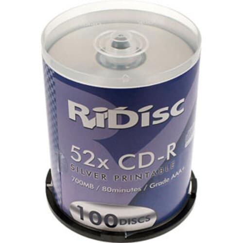 CD-R 700MB Printable Spindle 100