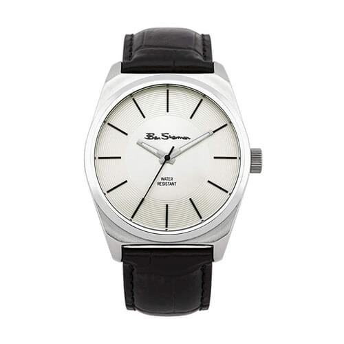 Ben Sherman Men's Quartz Watch with Black PU Strap