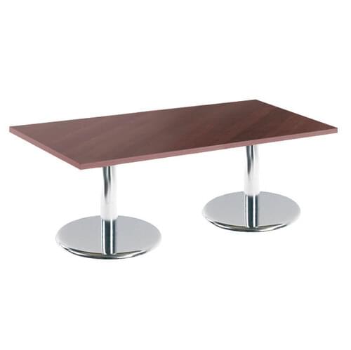 Coffee Table Rectangular 1600mm Diameter 25mm MFC Walnut