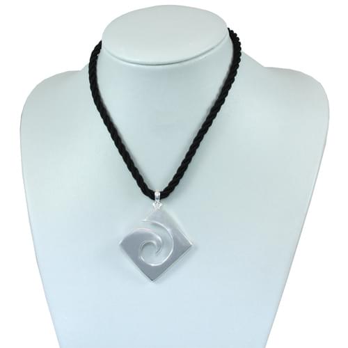 Modern Black and Silver Fashion Necklace 16