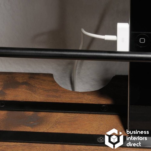 Home Office Wall Desk 714 x 160mm Grand Walnut