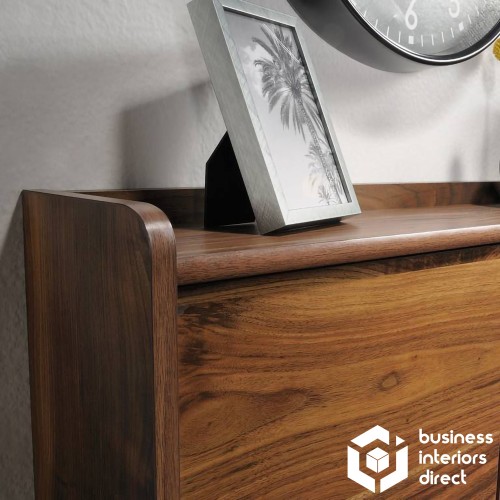 Home Office Wall Desk 714 x 160mm Grand Walnut