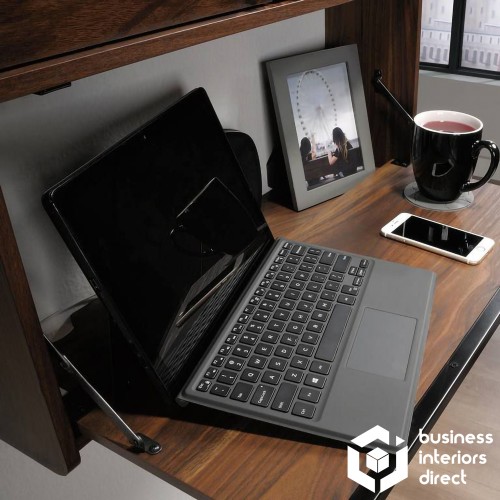 Home Office Wall Desk 714 x 160mm Grand Walnut