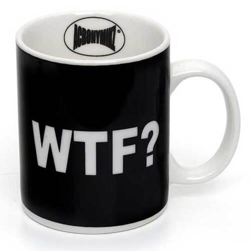 Acronymikz WTF Mug