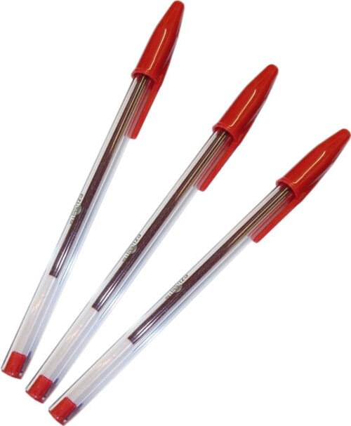 Eziball Ballpoint Pen Medium Red