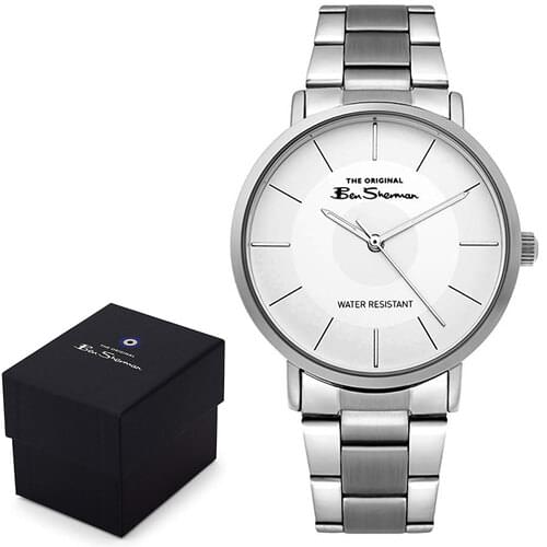 Ben Sherman Mens Analogue Quartz Watch with Stainless Steel Strap