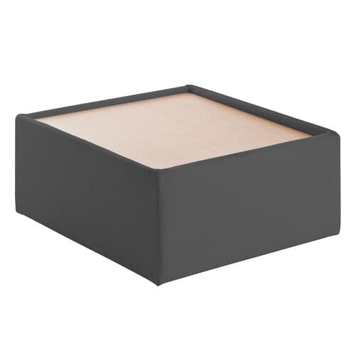 Modular Reception Table 620mm Wide Charcoal