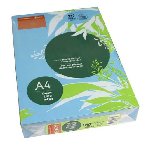 A4 Card Blue 160gsm P250