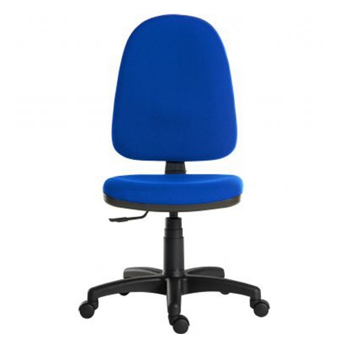 Operator Chair High Back 1 Lever Blue